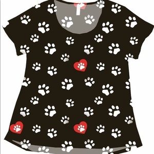 Butter soft legging material top, oversized NWT